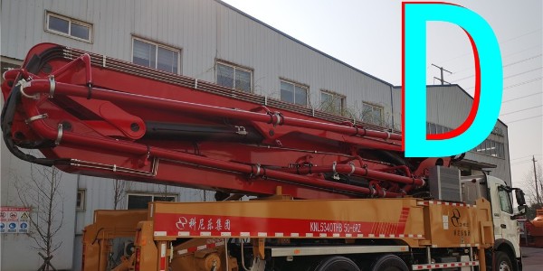 泵車作業后，不得用壓縮空氣沖洗布料桿配管