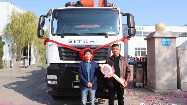 再下一“城”！科尼樂67米泵車刷新膠州市場新標桿！