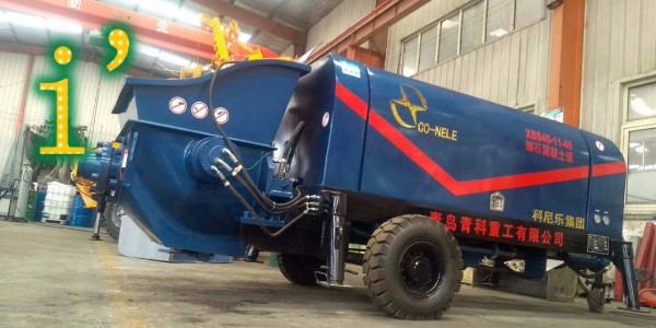 為什么科尼樂牌混凝土泵的料斗離地高度低？用意是什么？