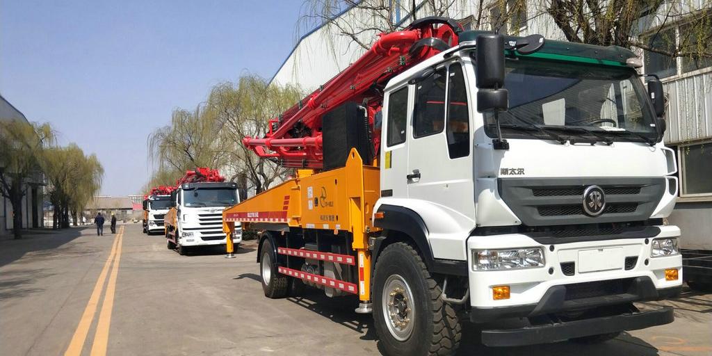 小型混凝土泵車懸架的作用和類型