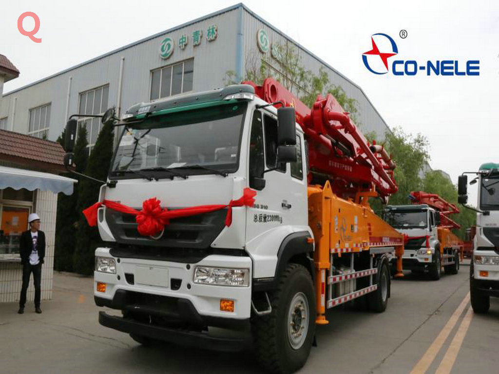 天泵 小型泵車 小型混凝土泵車 