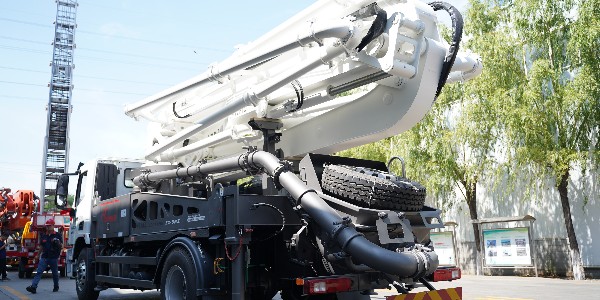 夏季溫度高，泵車輪胎要注意哪些？