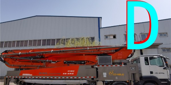 混凝土泵車根據型號的不同，自重不等