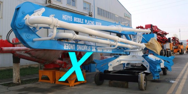 直擊混凝土布料機施工現場，多種結尾澆筑方法教給你